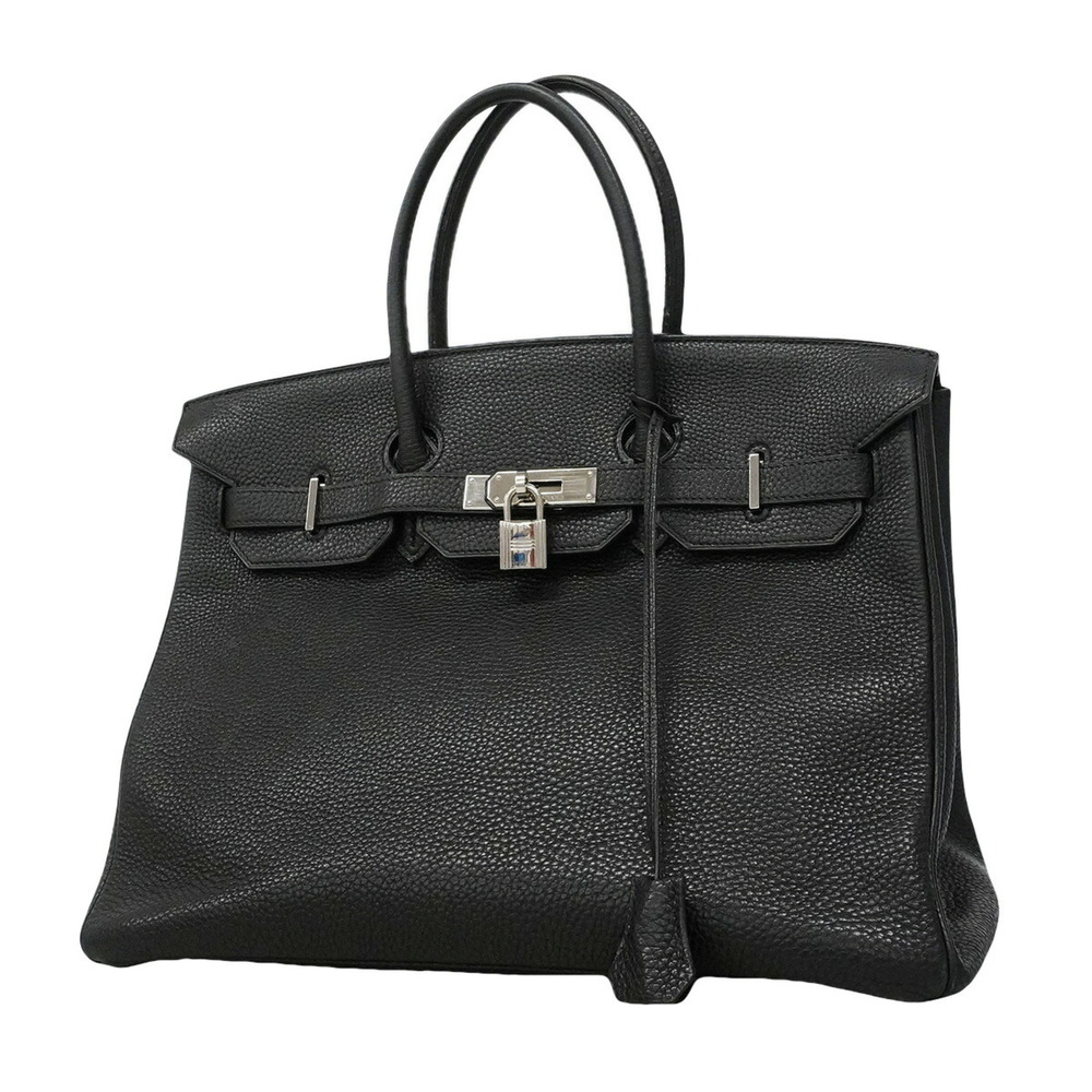 Hermes Birkin 35 Togo Black Handbag (EEK stamp) - Women's